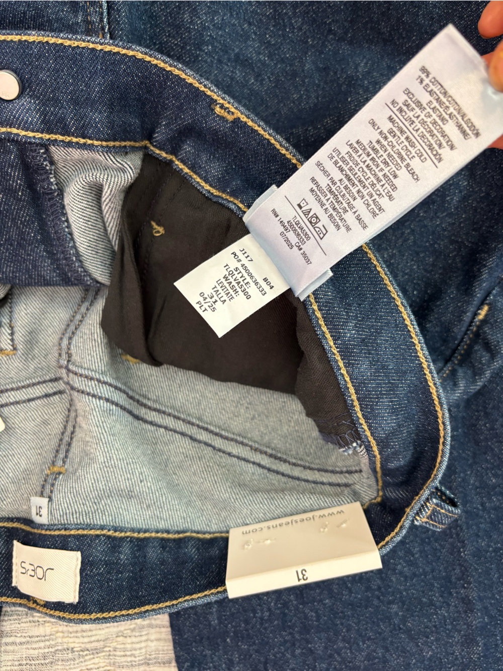 Joe’s The Culotte High Rise Wide Leg Cropped Jeans Sz 31 NWT | Joe’s Jeans - - Picture 8 of 9